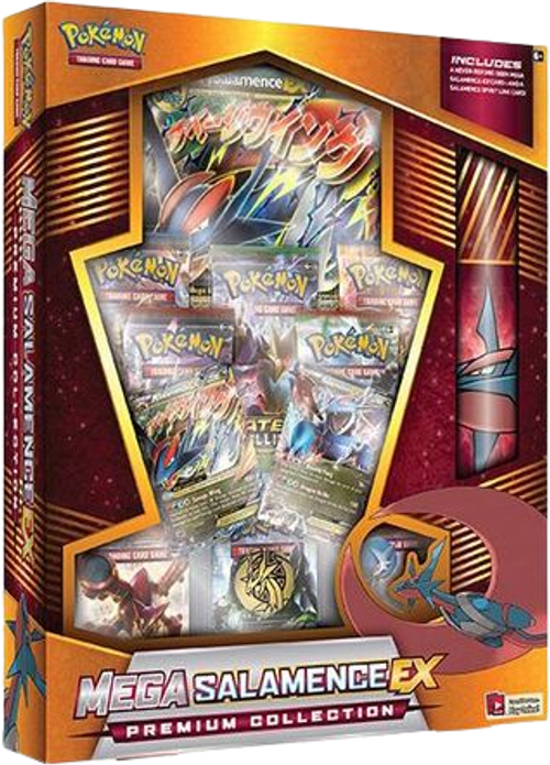 Mega Salamence EX Premium Collection Box - factory sealed Pokemon TCG product