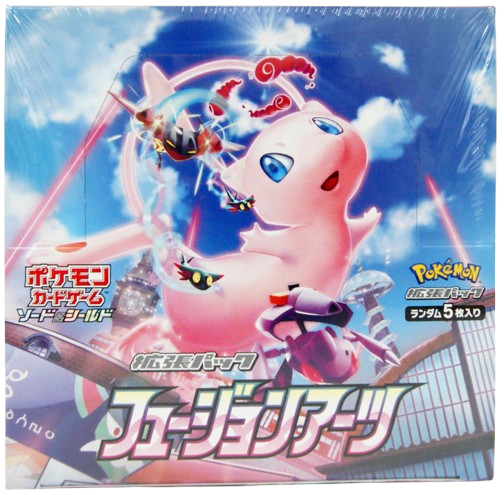 Fusion Arts Japanese Booster Box - factory sealed Pokemon TCG product
