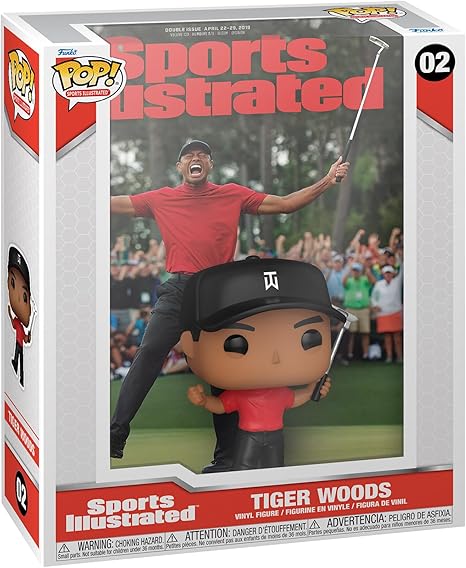 Golf Tiger Woods Sports Illustrated Funko Pop! Cover Figure #02 with Case - view 1 of 2