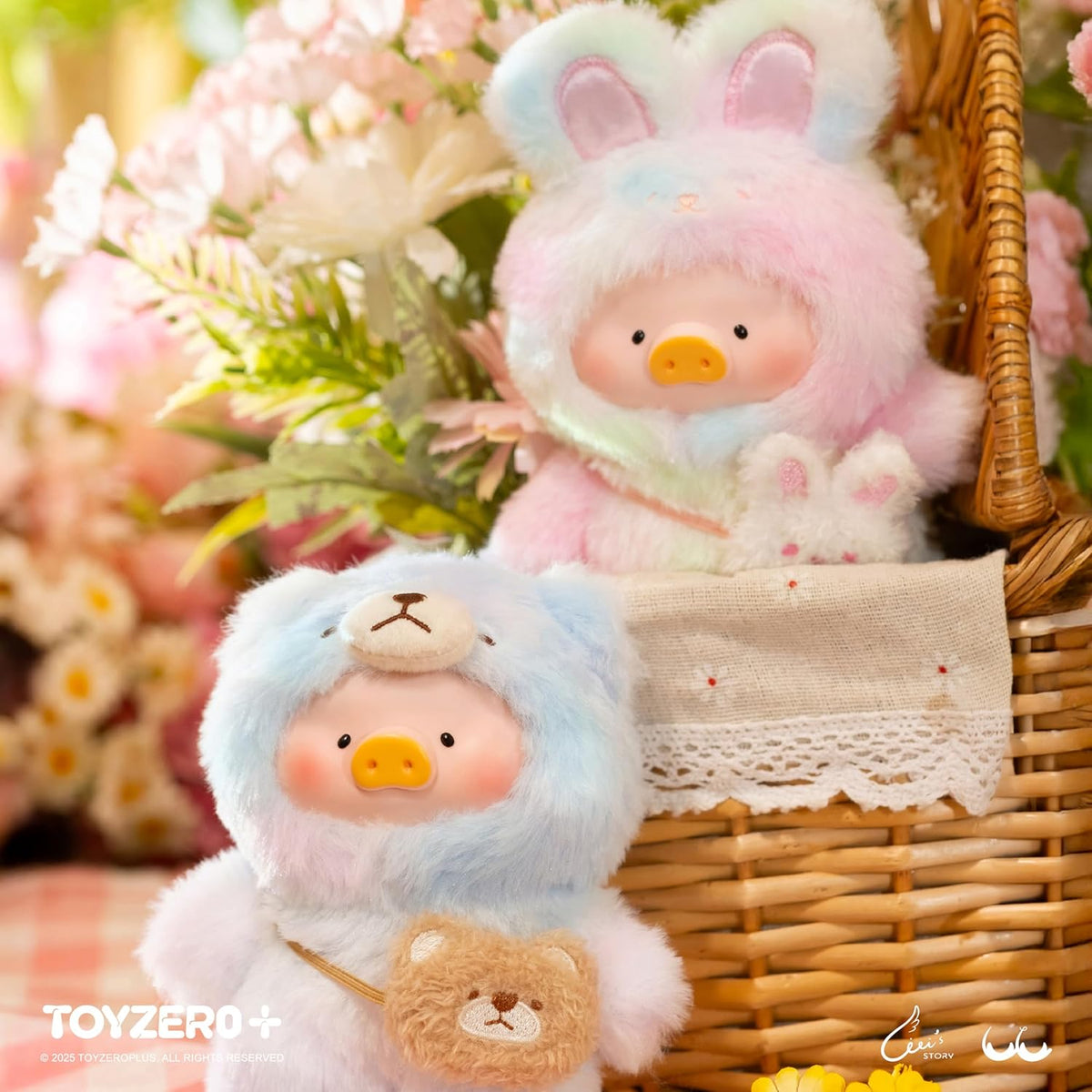 Lulu The Piggy Blind Box - Joyful Time Series Plush Keychain - view 6 of 6