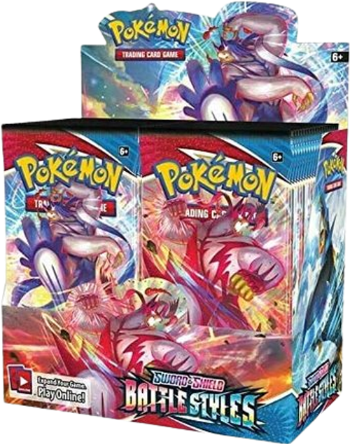 Battle Styles Booster Box - factory sealed Pokemon TCG product