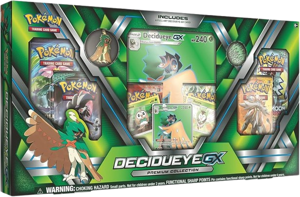 Decidueye Gx Premium Collection Box - factory sealed Pokemon TCG product