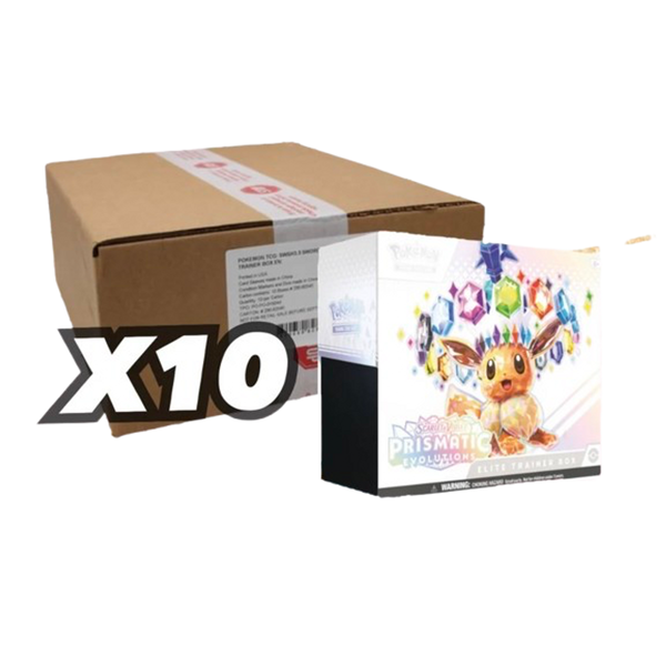 Prismatic Evolutions ETB x10 Sealed Case