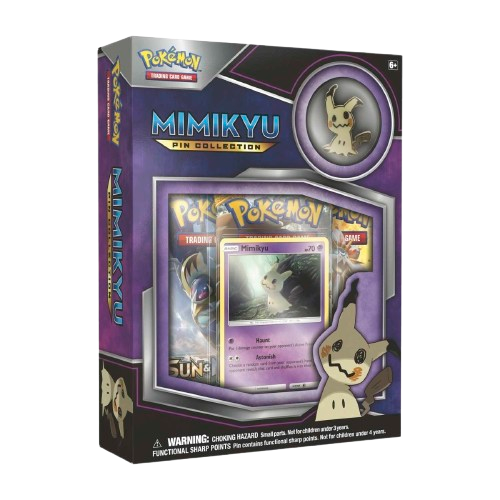 Mimikyu Pin Collection Box - factory sealed Pokemon TCG product