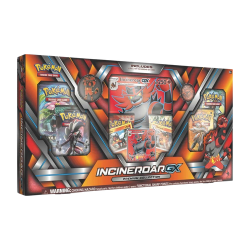 Incineroar-GX Premium Collection - factory sealed Pokemon TCG product