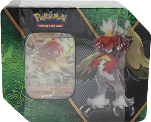Divergent Powers Hisuian Decidueye V Tin - factory sealed Pokemon TCG product