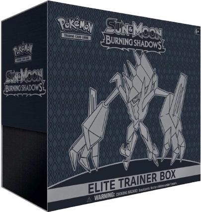 Burning Shadows ETB - factory sealed Pokemon TCG product