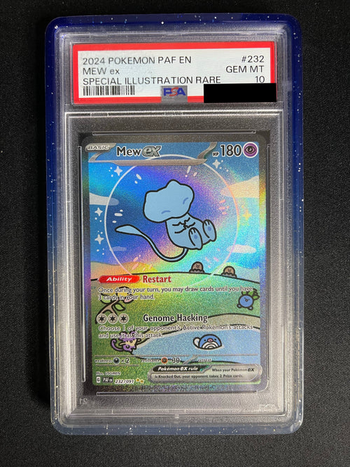 Mew ex 232/091 Paldean Fates Special Illustration Rare PSA 10 - view 1 of 2