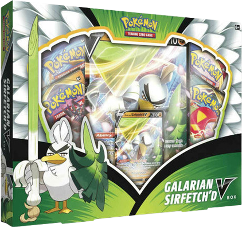 Galarian Sirfetch'd V Box - factory sealed Pokemon TCG product