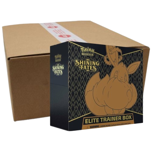 Shining Fates ETB Sealed Case - factory sealed Pokemon TCG product