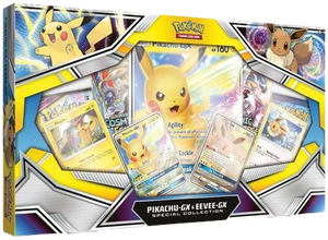 Pikachu GX & Eevee GX Special Collection Box - factory sealed Pokemon TCG product