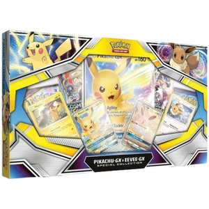 Pokemon TCG Pikachu GX and Eevee GX Special Collection Box