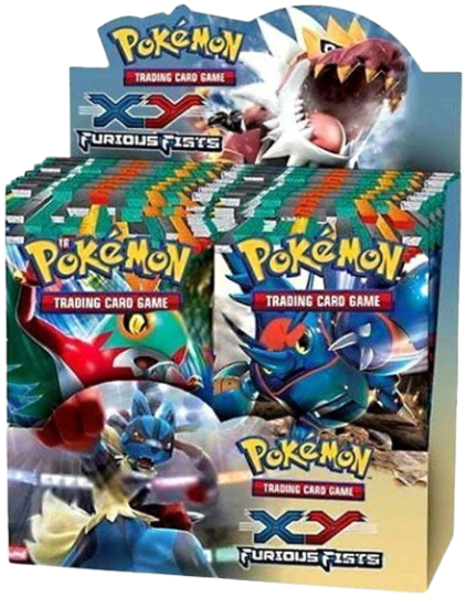 Furious Fists Booster Box - factory sealed Pokemon TCG product