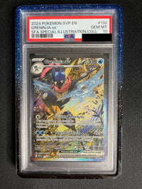Greninja ex 132 Shrouded Fable Special Illustration Collection PSA 10 - view 1 of 2