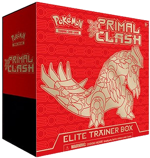 Primal Clash Groudon XY ETB - factory sealed Pokemon TCG product