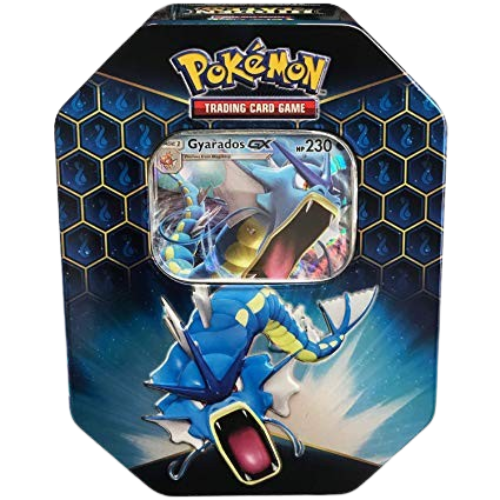 Gyarados Gx Elemental Power Tin - factory sealed Pokemon TCG product