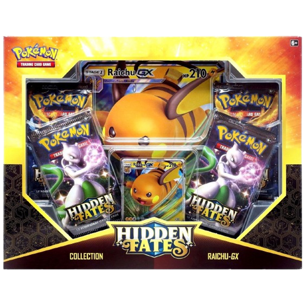 Hidden Fates Raichu GX Collection Box