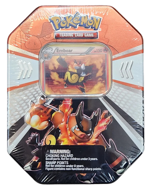 Emboar Tin - factory sealed Pokemon TCG product