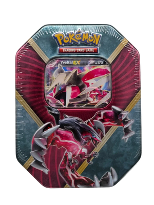 Shiny Yveltal EX Collector Tin - factory sealed Pokemon TCG product