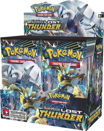 Lost Thunder Booster Box - factory sealed Pokemon TCG product