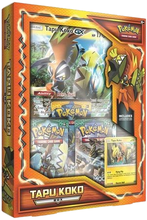 Tapu Koko International Collection Box - factory sealed Pokemon TCG product