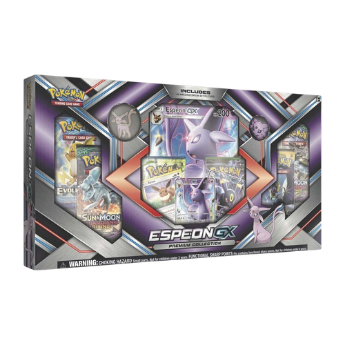 Espeon-GX Premium Collection Box - factory sealed Pokemon TCG product
