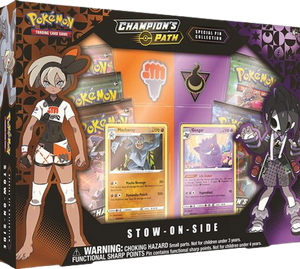 Champion's Path Special Pin Stow-on-Side Collection Box - factory sealed Pokemon TCG product