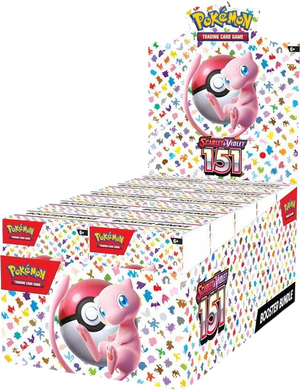 Display of 10 151 Booster Bundle - factory sealed Pokemon TCG product