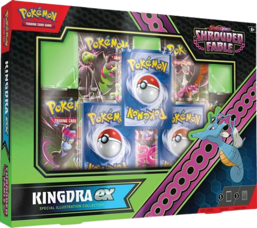Shrouded Fable Kingdra ex Special Illustration Collection Box - factory sealed Pokemon TCG product