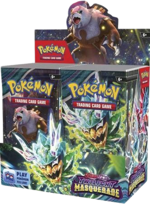 Twilight Masquerade Booster Box - factory sealed Pokemon TCG product