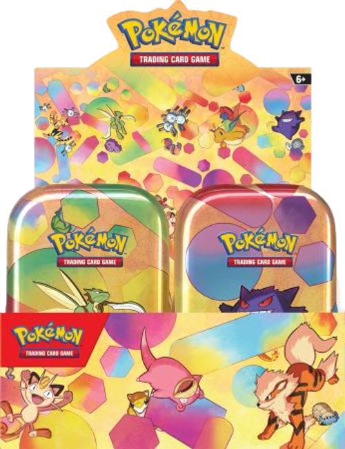 151 Mini Tins Display Box of 10 - factory sealed Pokemon TCG product