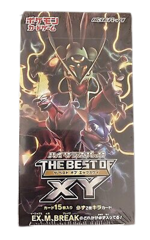The Best Of XY Japanese Booster Box - factory sealed Pokemon TCG product