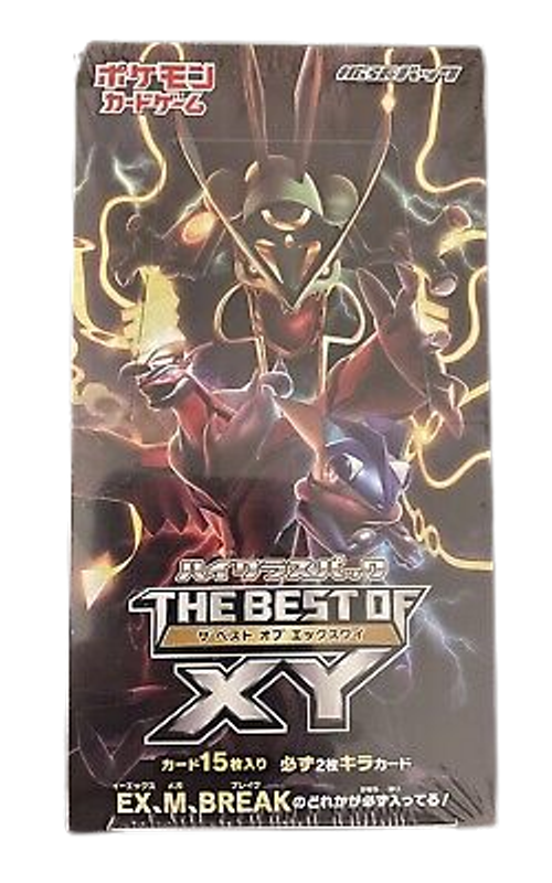 The Best Of XY Japanese Booster Box - factory sealed Pokemon TCG product