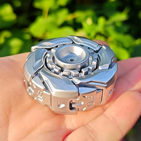 Fidget Sliders Open Armor Spinning Top - Magnetic Metal Fidget Toy - view 2 of 8