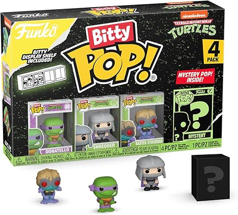 Funko Bitty Pop! TMNT 4-Pack - view 1 of 20