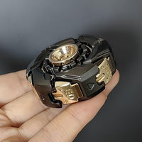 Fidget Sliders Open Armor Spinning Top - Magnetic Metal Fidget Toy - view 3 of 8