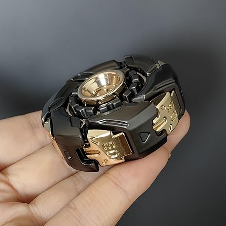 Fidget Sliders Open Armor Spinning Top - Magnetic Metal Fidget Toy - view 3 of 8