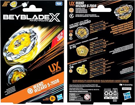 Beyblade X Wand Wizard 5-70DB UX Starter Pack Top and Launcher - view 5 of 5