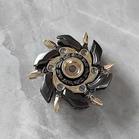 Fidget Sliders Open Armor Spinning Top - Magnetic Metal Fidget Toy - view 6 of 8