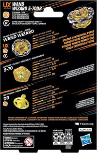 Beyblade X Wand Wizard 5-70DB UX Starter Pack Top and Launcher - view 4 of 5