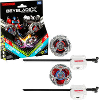 Beyblade X Transformers Optimus Prime 4-60P vs. Megatron 4-80B Multipack Set - view 1 of 4