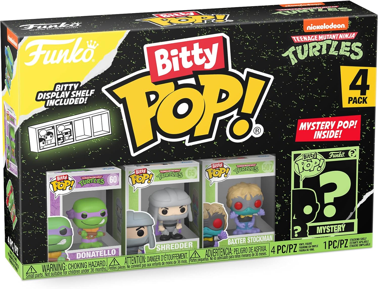 Funko Bitty Pop! TMNT 4-Pack - view 3 of 20