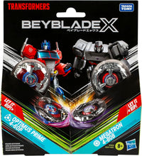 Beyblade X Transformers Optimus Prime 4-60P vs. Megatron 4-80B Multipack Set - view 3 of 4