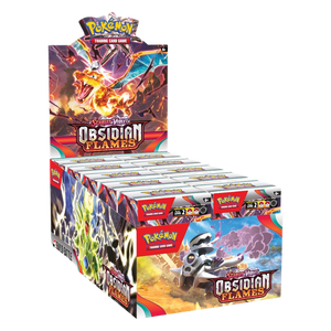 Display of 10 Obsidian Flames Build & Battle - factory sealed Pokemon TCG product