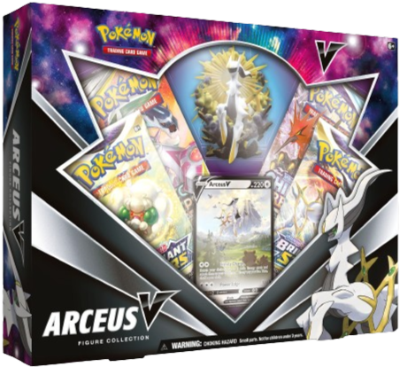 Arceus V Figure Collection Box - factory sealed Pokemon TCG product