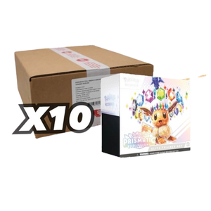 Prismatic Evolutions ETB x10 Sealed Case