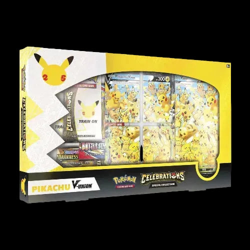 Celebrations Pikachu V-Union Special Collection Box - factory sealed Pokemon TCG product
