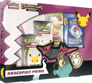 Celebrations Dragapult Prime Collection Box - factory sealed Pokemon TCG product
