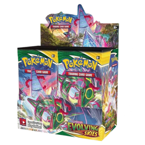 Evolving Skies Booster Box (First Print) - factory sealed Pokemon TCG product