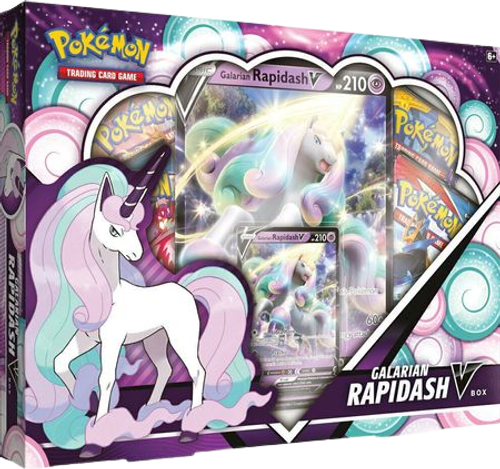 Galarian Rapidash V Box - factory sealed Pokemon TCG product
